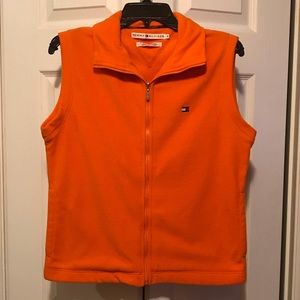 Tommy Hilfiger fleece zip up vest